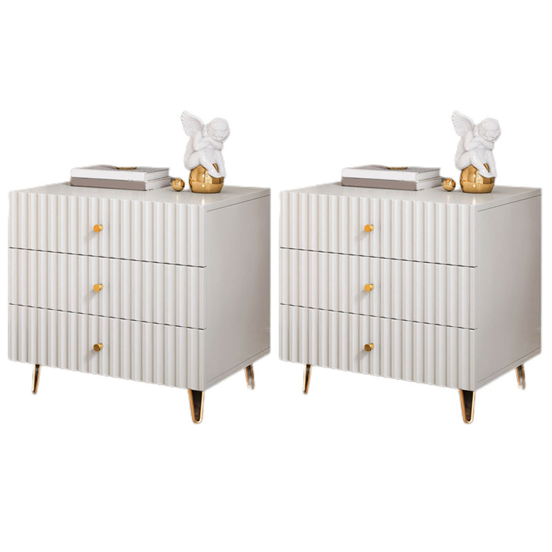 Pierras de noche de cama de madera de ingeniería incluye acento de la mesa de la mesa para la sala de estar para la sala de estar