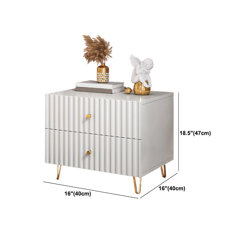 Pierras de noche de cama de madera de ingeniería incluye acento de la mesa de la mesa para la sala de estar para la sala de estar