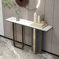 Tabella della console contemporanea da 13 "W TABELLO DI SOLO DEL RECTALLANGE BIANCO