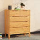 Contemporary Storage Chest Dresser Solid Wood Dresser with 5/6/7 Drawers Natural 5 Clearhalo 'Bedroom Furniture' 'Dressers & Chests' 'dressers_chests' 'furn' 'furn_dressers_chests' 'Furniture' 5867219
