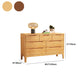 Contemporary Storage Chest Dresser Solid Wood Dresser with 5/6/7 Drawers Clearhalo 'Bedroom Furniture' 'Dressers & Chests' 'dressers_chests' 'furn' 'furn_dressers_chests' 'Furniture' 5867235