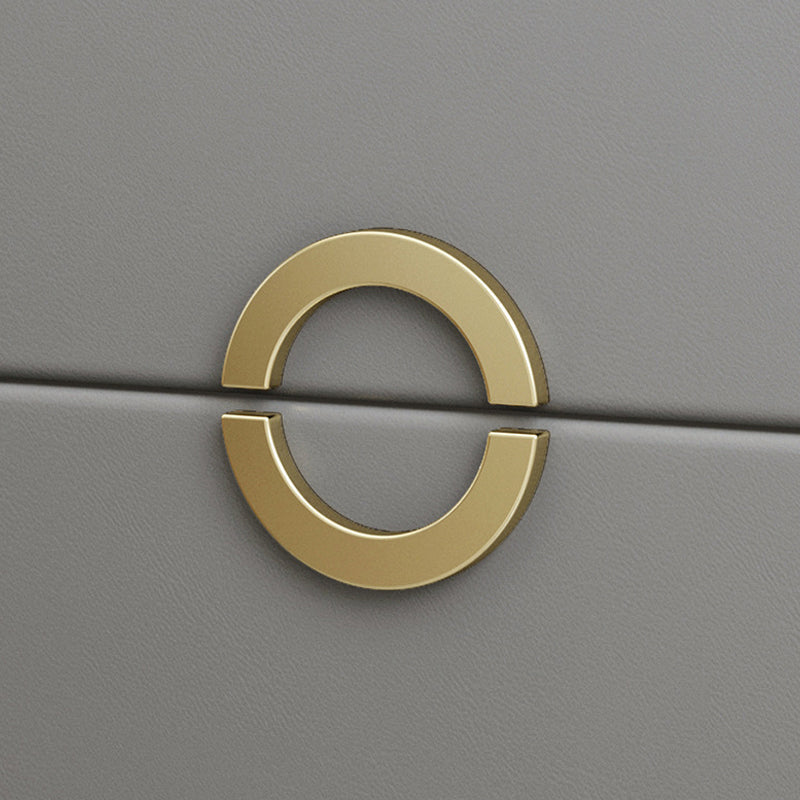 Abitacolo in legno massiccio in legno da 18,5 pollici comodini da tavolo con 2 cassetti