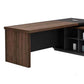 Contemporary Style Office Desk L-Shape Brown Writing Computer Desk Clearhalo 'furn' 'furn_office_desk' 'Furniture' 'Office Desks' 'Office Furniture' 'office_desk' 5869250