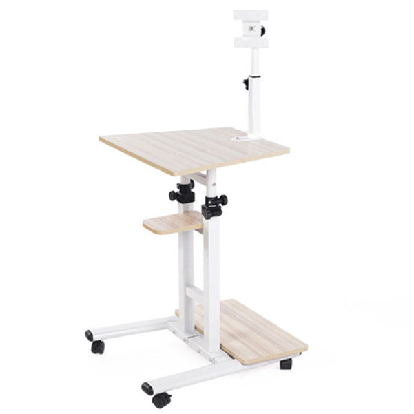 Moderne kunstmatige houten bureau Home Writing Desk met Caster Wheels 21.2 "L X 22.4" W