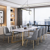 Moderne stijl kantoor schrijfbureau rechthoekige schroefschrijfbureau