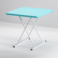 Modern Style Desk Home Writing Desk Plastic Adjustable Folding Table 29.9"L X 19.6"W Blue Clearhalo 'furn' 'furn_office_desk' 'Furniture' 'Office Desks' 'Office Furniture' 'office_desk' 5869446