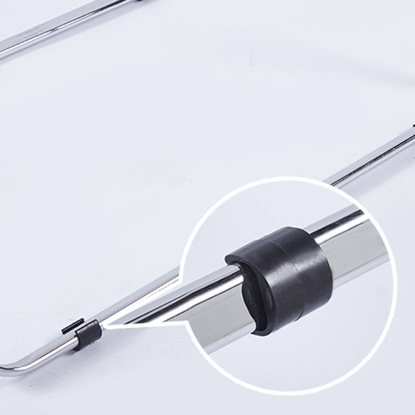 Acrylic Curved Writing Desk Folding Contemporary Desk 25.2"L x 19.7"W x 27.6"H Clearhalo 'furn' 'furn_office_desk' 'Furniture' 'Office Desks' 'Office Furniture' 'office_desk' 5869513