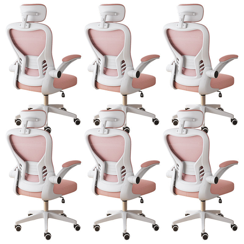 18"W Contemporary Office Chair Slide Breathable AirGrid Desk Chair