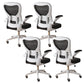 18"W Contemporary Office Chair Slide Breathable AirGrid Desk Chair