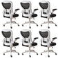 18"W Contemporary Office Chair Slide Breathable AirGrid Desk Chair