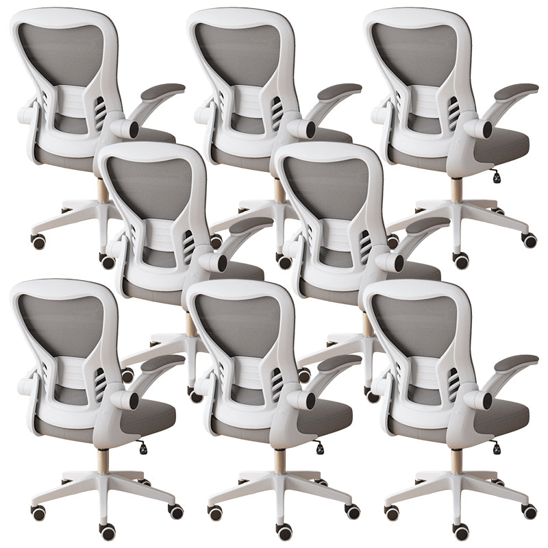 18"W Contemporary Office Chair Slide Breathable AirGrid Desk Chair