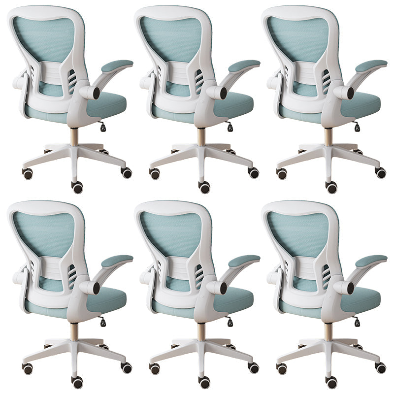 18"W Contemporary Office Chair Slide Breathable AirGrid Desk Chair