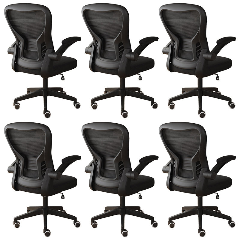 18"W Contemporary Office Chair Slide Breathable AirGrid Desk Chair