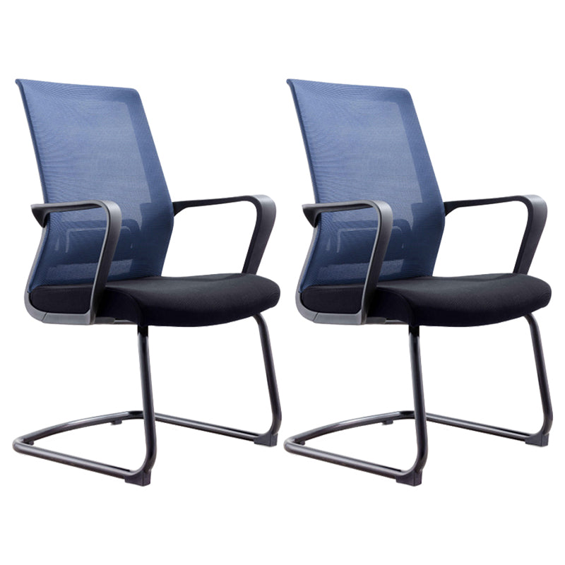 Sedia da ufficio imbottita contemporanea sedia da scrivania ergonomica