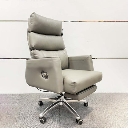 Fauteuil de direction à dossier haut, chaise de bureau réglable contemporaine