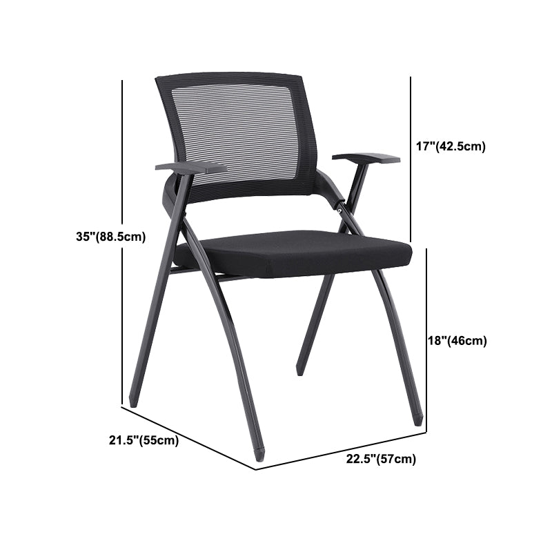 Contemporary Conference Chair Mid-Back Ergonomic Office Chair Clearhalo 'furn' 'furn_office_chair' 'Furniture' 'Office Chairs' 'Office Furniture' 'office_chair' 5869829