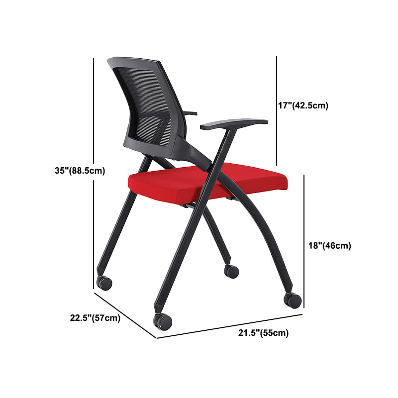 Contemporary Conference Chair Mid-Back Ergonomic Office Chair Clearhalo 'furn' 'furn_office_chair' 'Furniture' 'Office Chairs' 'Office Furniture' 'office_chair' 5869831