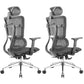 High Back Office Chair Contemporary Adjustable Seat Height Desk Chair Black 2 Piece Set Clearhalo 'furn' 'furn_office_chair' 'Furniture' 'Office Chairs' 'Office Furniture' 'office_chair' 5869978