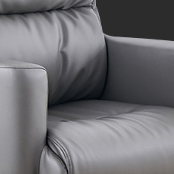 Chaise de bras à bras fixe moderne-chaise de bureau réglable avec roues avec roues