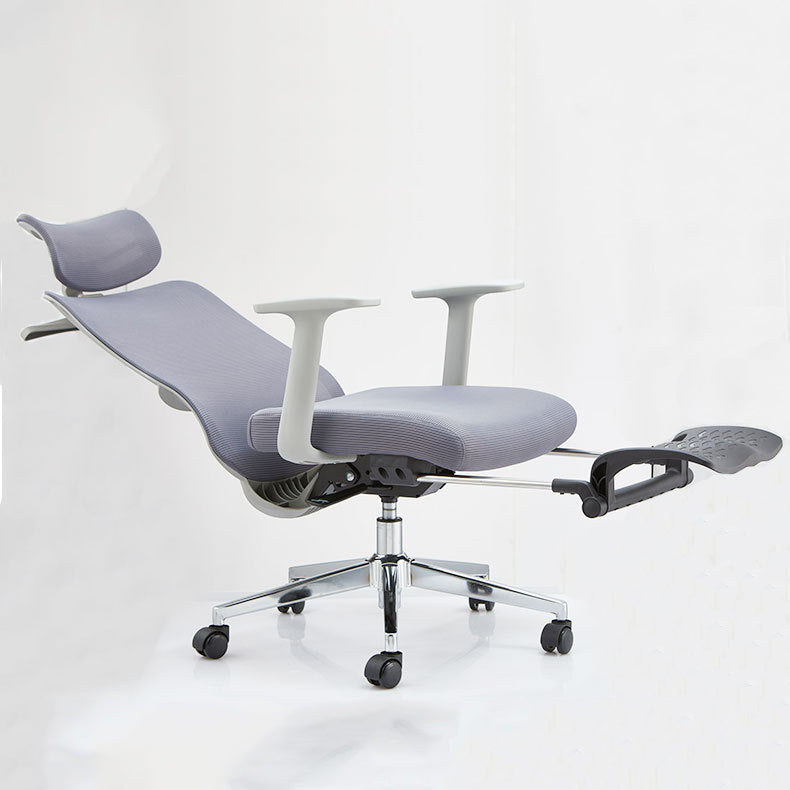Adjustable Office Chair Contemporary High Back Adjustable Arms Desk Chair Clearhalo 'furn' 'furn_office_chair' 'Furniture' 'Office Chairs' 'Office Furniture' 'office_chair' 5870049