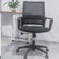 Contemporary High Back Office Chair Black Task Microfiber Chair Clearhalo 'furn' 'furn_office_chair' 'Furniture' 'Office Chairs' 'Office Furniture' 'office_chair' 5870073