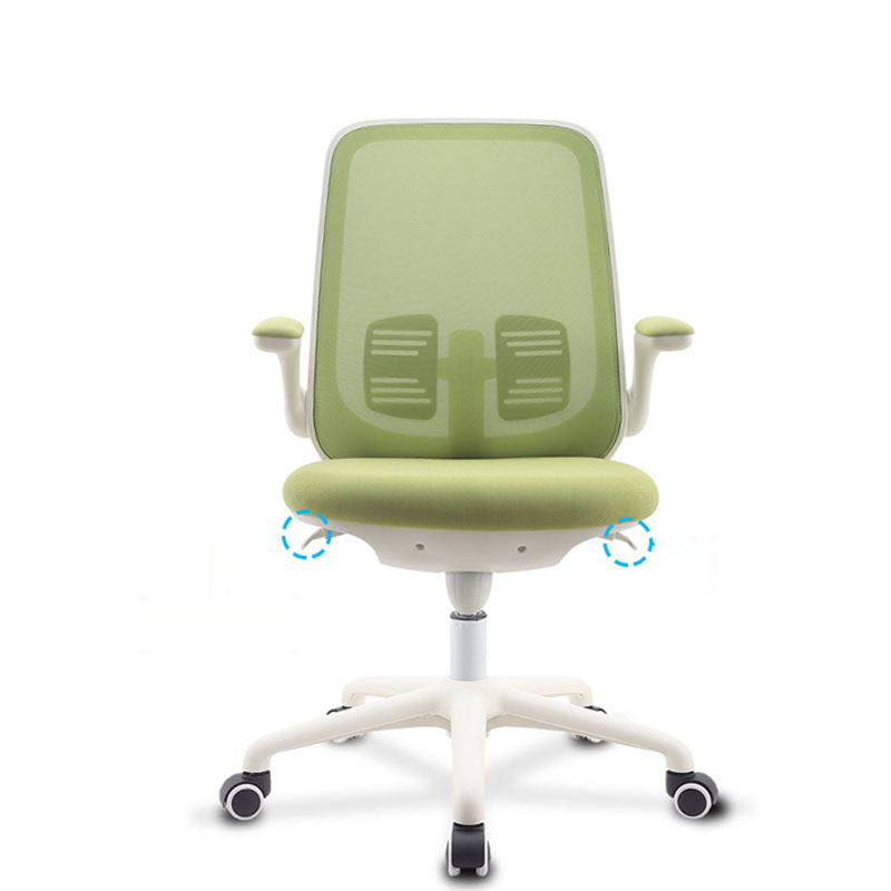 Contemporary Office Chair Mid-Back Tilt Mechanism Desk Chair Clearhalo 'furn' 'furn_office_chair' 'Furniture' 'Office Chairs' 'Office Furniture' 'office_chair' 5870100