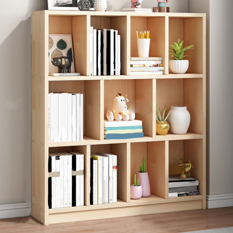 Contemporary Shelf Bookcase Wooden Closed Back Bookshelf for Home 47.2"L x 11.8"W x 45.7"H Clearhalo 'Bookcases' 'furn' 'furn_bookcases' 'Furniture' 'Office Furniture' 5870148