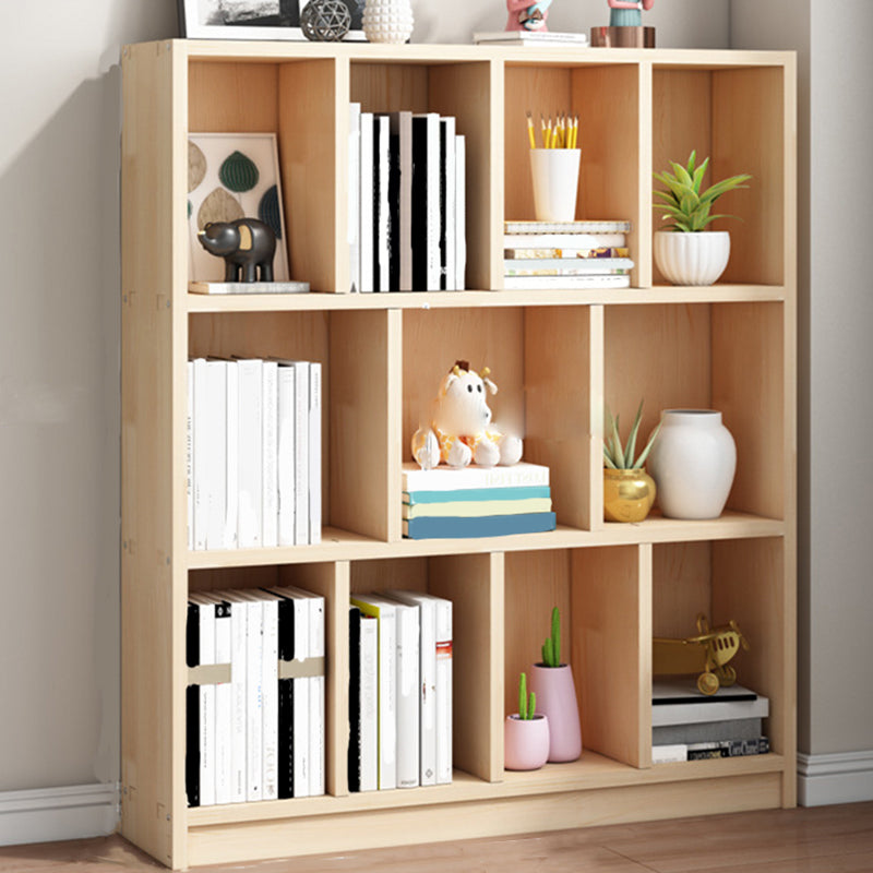 Contemporary Shelf Bookcase Wooden Closed Back Bookshelf for Home 47.2"L x 9.4"W x 45.7"H Clearhalo 'Bookcases' 'furn' 'furn_bookcases' 'Furniture' 'Office Furniture' 5870158