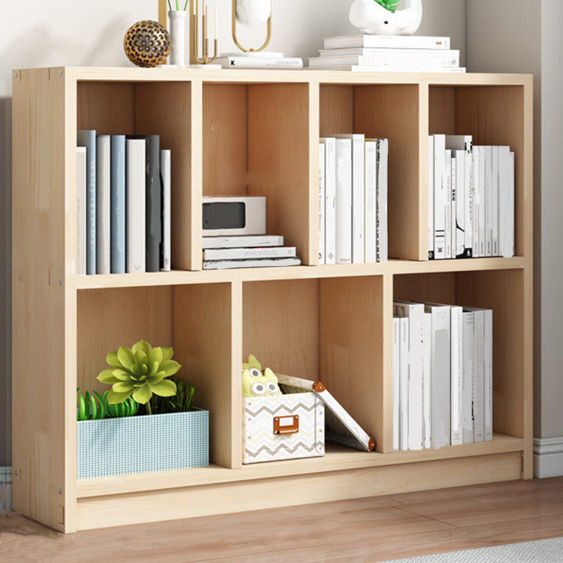 Contemporary Shelf Bookcase Wooden Closed Back Bookshelf for Home 39"L x 12"W x 31"H Clearhalo 'Bookcases' 'furn' 'furn_bookcases' 'Furniture' 'Office Furniture' 5870160