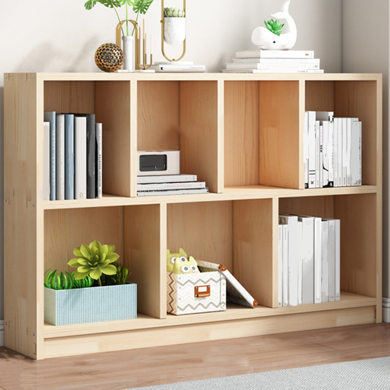 Contemporary Shelf Bookcase Wooden Closed Back Bookshelf for Home 47"L x 12"W x 31"H Clearhalo 'Bookcases' 'furn' 'furn_bookcases' 'Furniture' 'Office Furniture' 5870162
