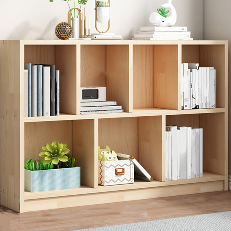 Contemporary Shelf Bookcase Wooden Closed Back Bookshelf for Home 47.2"L x 9.4"W x 31.5"H Clearhalo 'Bookcases' 'furn' 'furn_bookcases' 'Furniture' 'Office Furniture' 5870171
