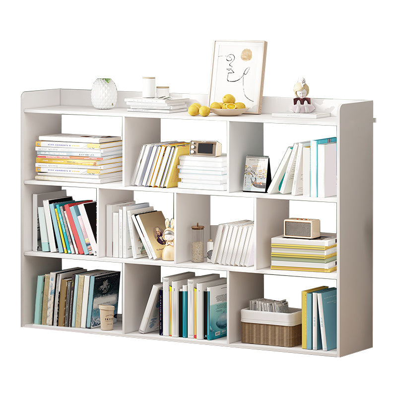 35"H Contemporary Bookcase Etagere Book Shelf Engineered Wood for Study Room