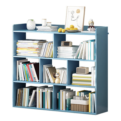 35"H Contemporary Bookcase Etagere Book Shelf Engineered Wood for Study Room