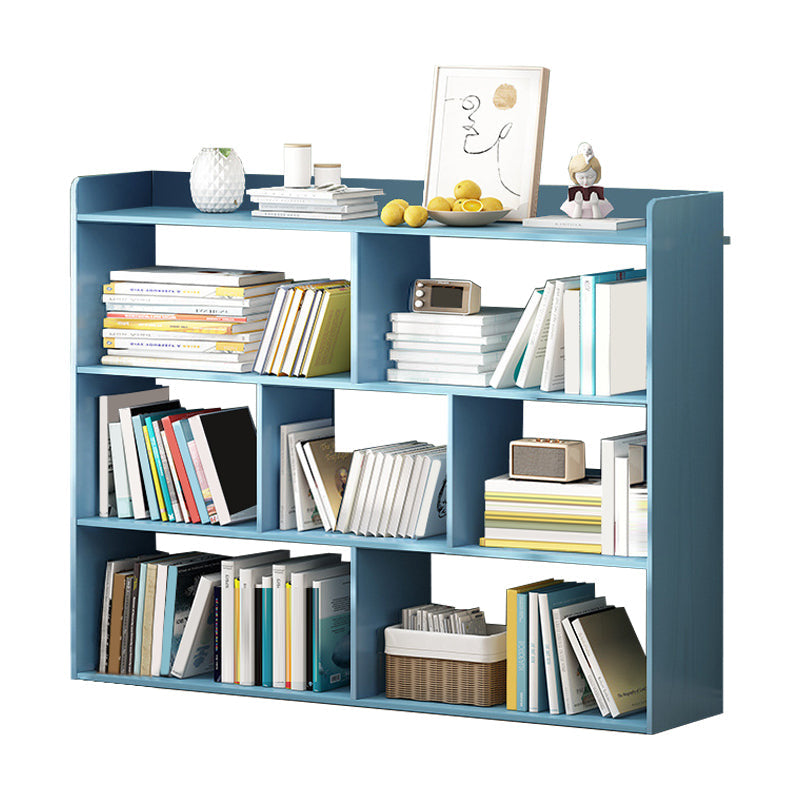 35"H Contemporary Bookcase Etagere Book Shelf Engineered Wood for Study Room