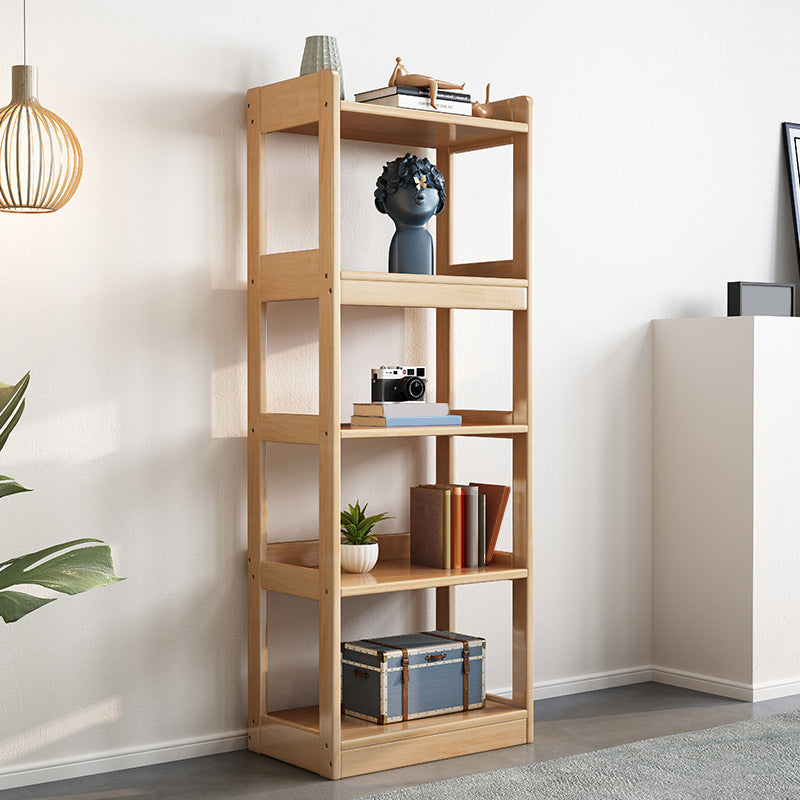 Open Shelf Storage and Display Shelves Bookcase Modern Wooden Bookshelf for Living Room Clearhalo 'Bookcases' 'furn' 'furn_bookcases' 'Furniture' 'Office Furniture' 5870298