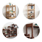 Open Shelf Storage and Display Shelves Bookcase Modern Wooden Bookshelf for Living Room Clearhalo 'Bookcases' 'furn' 'furn_bookcases' 'Furniture' 'Office Furniture' 5870310