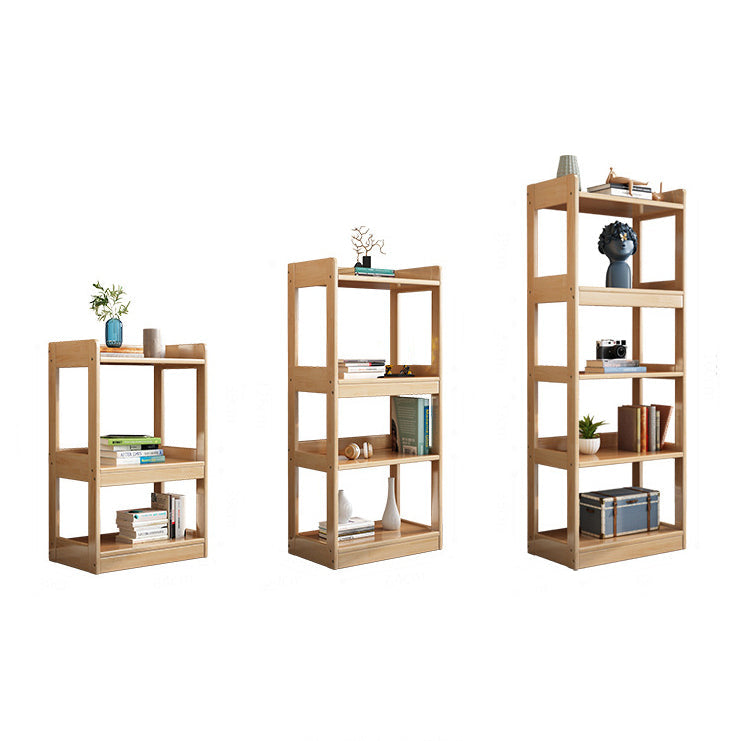 Open Shelf Storage and Display Shelves Bookcase Modern Wooden Bookshelf for Living Room Clearhalo 'Bookcases' 'furn' 'furn_bookcases' 'Furniture' 'Office Furniture' 5870313