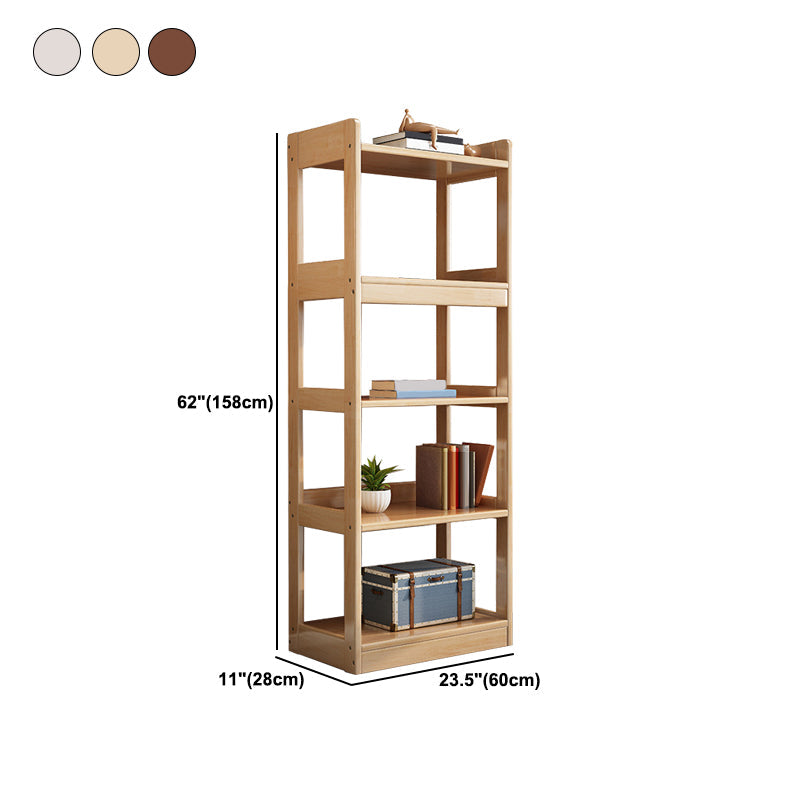 Open Shelf Storage and Display Shelves Bookcase Modern Wooden Bookshelf for Living Room Clearhalo 'Bookcases' 'furn' 'furn_bookcases' 'Furniture' 'Office Furniture' 5870319