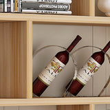 3-Shelf Modern and Contemporary Wood Bookcase Wall Mounted Book Shelf for Living Room