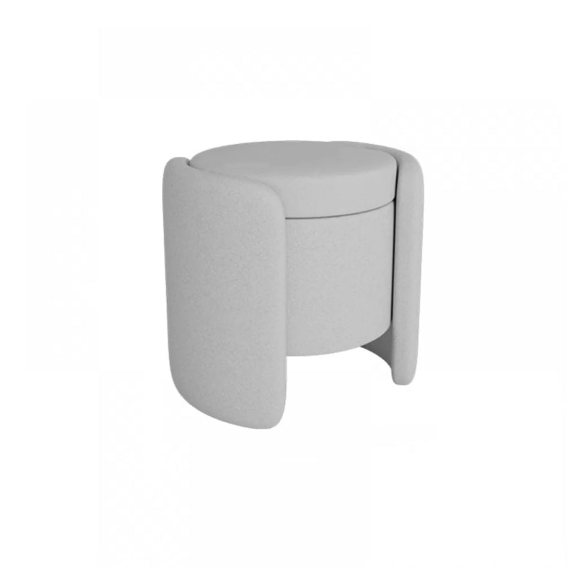 Modern Flip Top Bench Faux Leather Solid Color Bench for Bedroom 19"L x 16"W x 17"H White Clearhalo 'Benches' 'Chairs & Seating' 'furn' 'furn_benches' 'Furniture' 'Living Room Furniture' 5870521