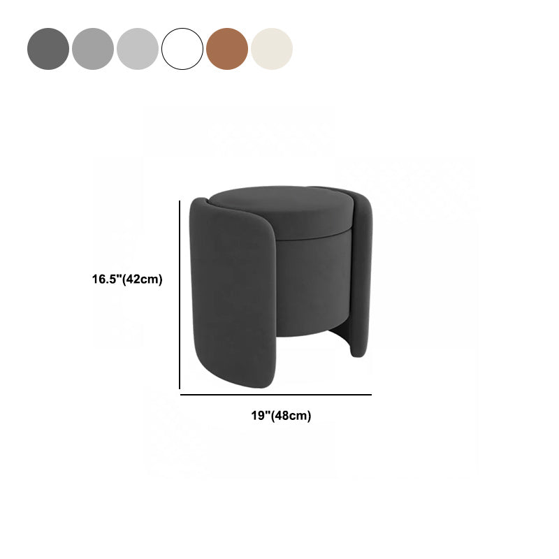 Modern Flip Top Bench Faux Leather Solid Color Bench for Bedroom Clearhalo 'Benches' 'Chairs & Seating' 'furn' 'furn_benches' 'Furniture' 'Living Room Furniture' 5870524