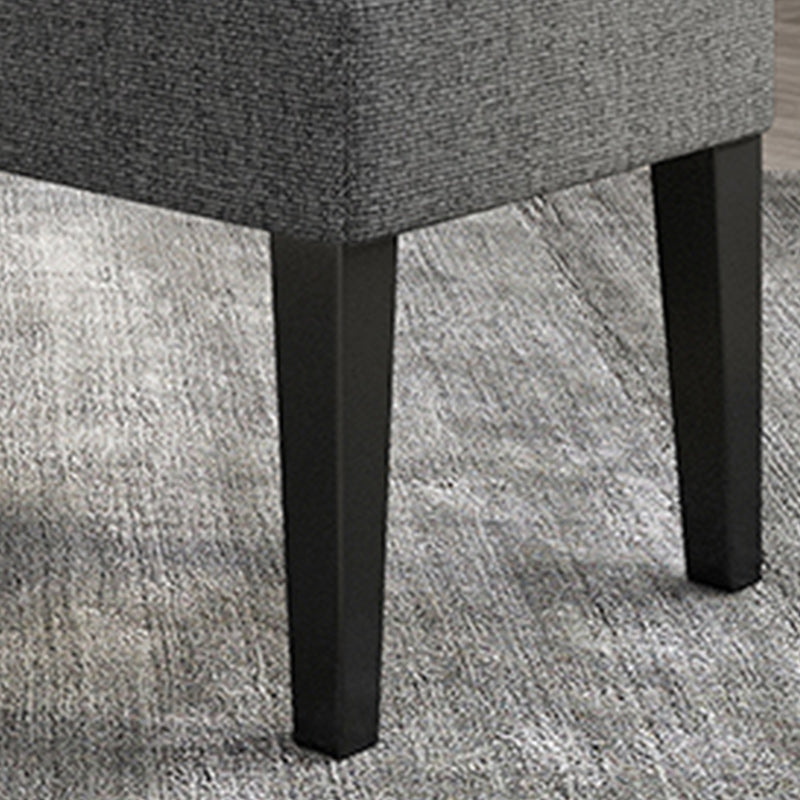 15.7" W Modern Manufactured Wood Bench Cushioned Seating Bench Clearhalo 'Benches' 'Chairs & Seating' 'furn' 'furn_benches' 'Furniture' 'Living Room Furniture' 5870531