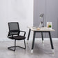 Contemporary Arm Chair Fixed Arms No Distressing Black Office Chair Clearhalo 'furn' 'furn_office_chair' 'Furniture' 'Office Chairs' 'Office Furniture' 'office_chair' 5870571