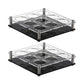 Acrylic Wine Glass Rack Tabletop or Countertop Free-Stand Modern Glass Rack