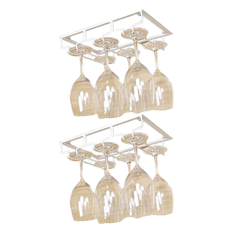 Soporte de vidrio colgante de metal y soporte de vidrio de un solo riel individual