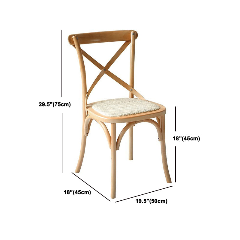 Pièces modernes 1/5 pièces Ensemble de restauration Rectangle Table à manger en bois en bois pour cuisine