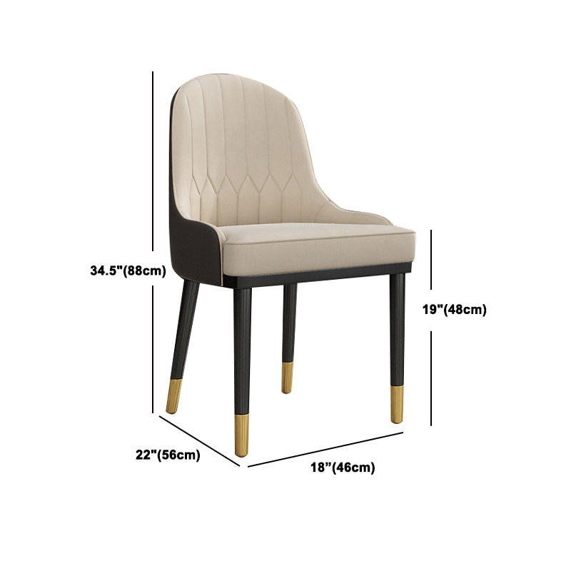 Glam Rectangle 1/3/4/5/7 Pieces Dinette Set Metal Legs Indoor Dining Table Set Clearhalo 'Dining Room Sets' 'Dining Tables & Seating' 'dining_room_set' 'furn' 'furn_dining_room_set' 'Furniture' 'Kitchen & Dining Furniture' 5870939