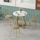 Glam Stone Eetset Rond 1/2/3/4/5-delige Eetset voor thuisgebruik