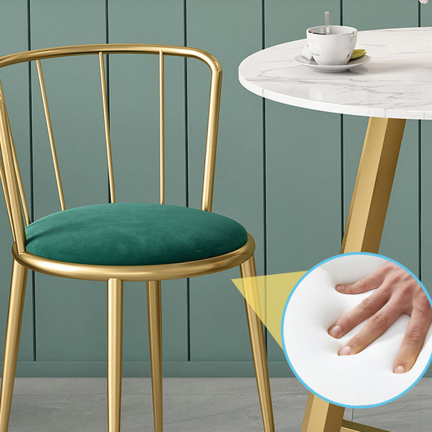 Glam Stone Eetset Rond 1/2/3/4/5-delige Eetset voor thuisgebruik
