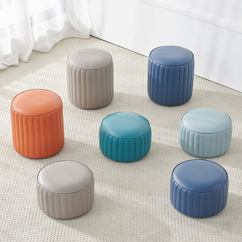Pouf contemporain résistant à l'eau